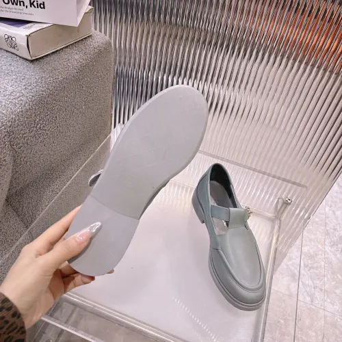 Replica Chanel Leather Shoes For Women #1409382 $102.00 USD for Wholesale