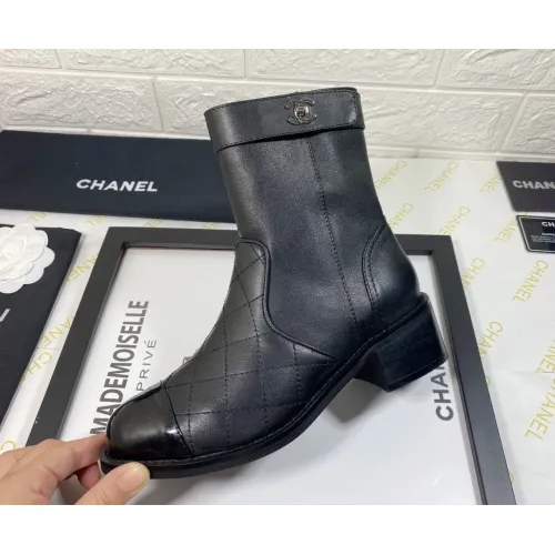 Replica Chanel Boots For Women #1409401 $118.00 USD for Wholesale