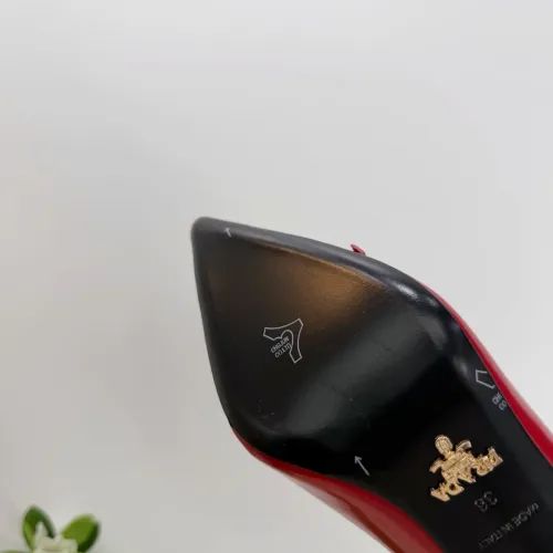 Replica Prada High-heeled Shoes For Women #1409436 $102.00 USD for Wholesale