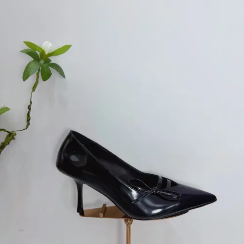 Replica Prada High-heeled Shoes For Women #1409437 $102.00 USD for Wholesale