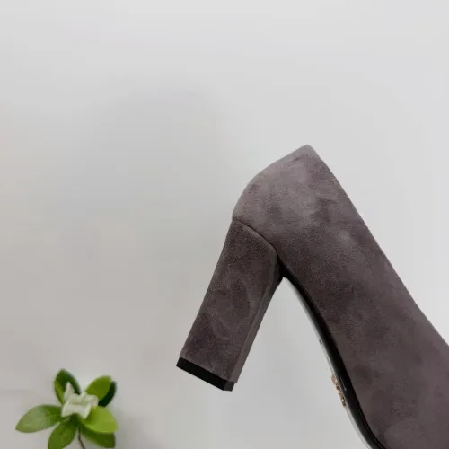 Replica Prada High-heeled Shoes For Women #1409438 $102.00 USD for Wholesale