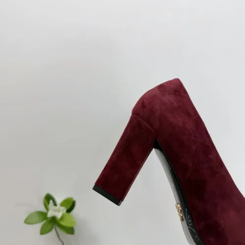 Replica Prada High-heeled Shoes For Women #1409439 $102.00 USD for Wholesale
