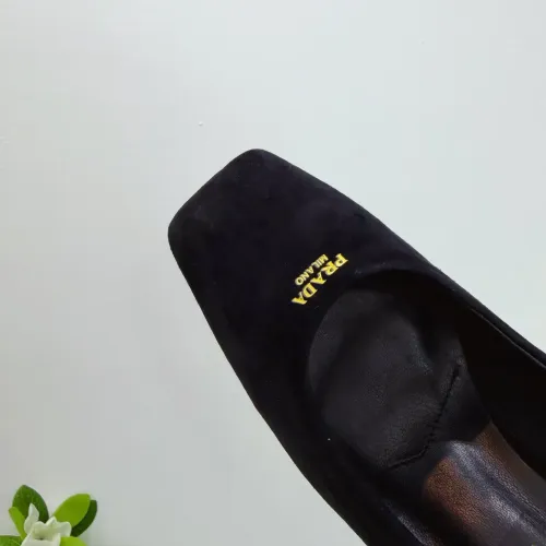 Replica Prada High-heeled Shoes For Women #1409441 $102.00 USD for Wholesale