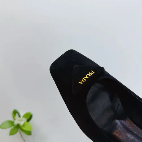 Replica Prada High-heeled Shoes For Women #1409447 $102.00 USD for Wholesale