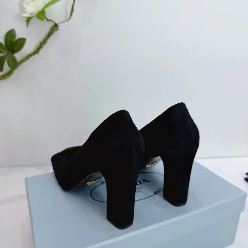 Replica Prada High-heeled Shoes For Women #1409447 $102.00 USD for Wholesale
