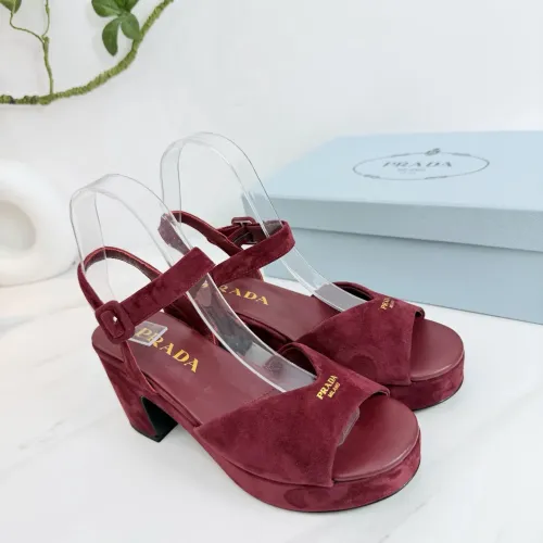 Prada Sandal For Women #1409468 $105.00 USD, Wholesale Replica Prada Sandal