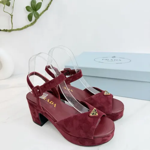 Prada Sandal For Women #1409476 $105.00 USD, Wholesale Replica Prada Sandal