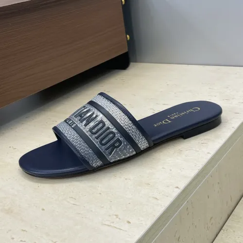 Replica Christian Dior Slippers For Women #1409488 $72.00 USD for Wholesale