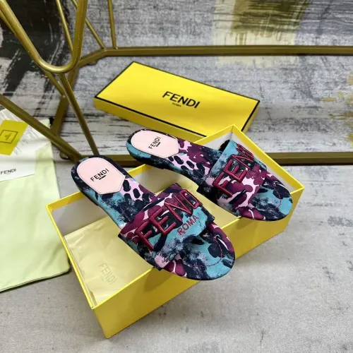 Fendi Slippers For Women #1409495 $82.00 USD, Wholesale Replica Fendi Slippers