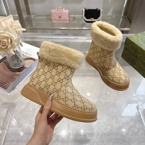 Replica Gucci Boots For Women #1409499 $118.00 USD for Wholesale