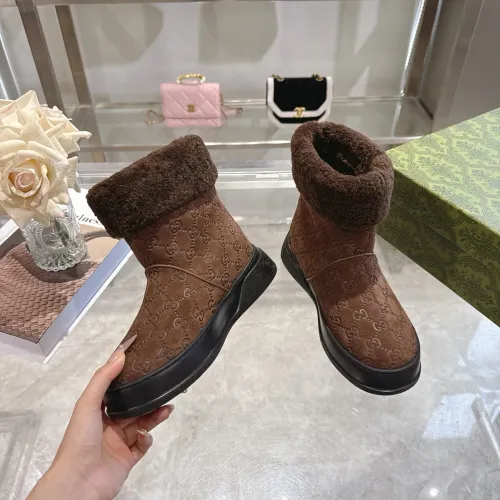 Replica Gucci Boots For Women #1409500 $118.00 USD for Wholesale