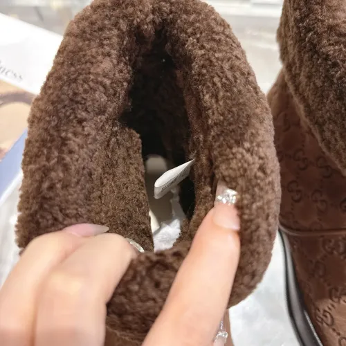 Replica Gucci Boots For Women #1409500 $118.00 USD for Wholesale