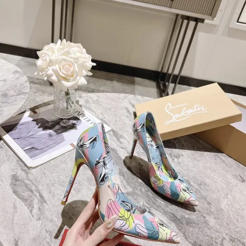 Replica Christian Louboutin High-heeled shoes For Women #1409502 $98.00 USD for Wholesale