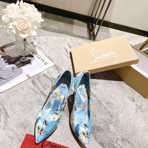 Replica Christian Louboutin High-heeled shoes For Women #1409503 $98.00 USD for Wholesale
