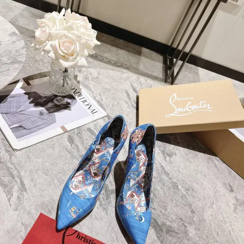 Replica Christian Louboutin High-heeled shoes For Women #1409510 $98.00 USD for Wholesale