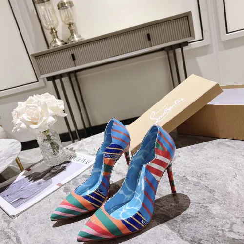 Replica Christian Louboutin High-heeled shoes For Women #1409511 $98.00 USD for Wholesale