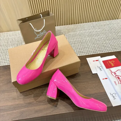 Replica Christian Louboutin High-heeled shoes For Women #1409514 $98.00 USD for Wholesale