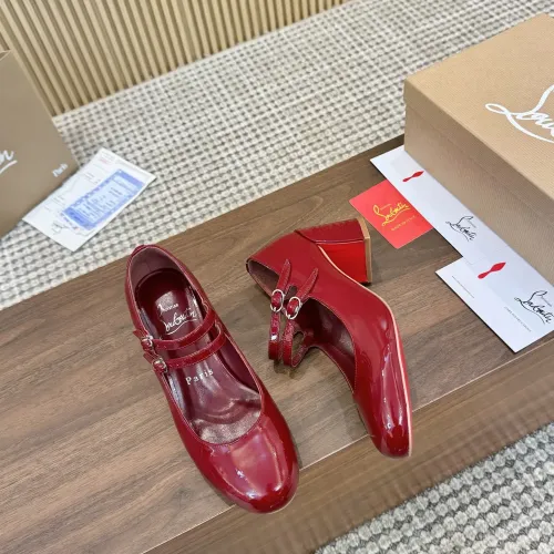 Replica Christian Louboutin High-heeled shoes For Women #1409518 $102.00 USD for Wholesale