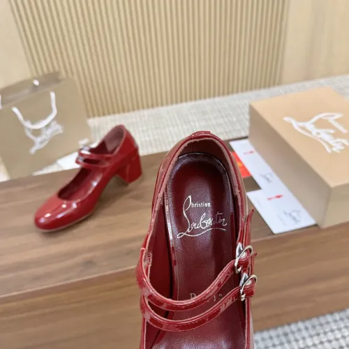 Replica Christian Louboutin High-heeled shoes For Women #1409518 $102.00 USD for Wholesale