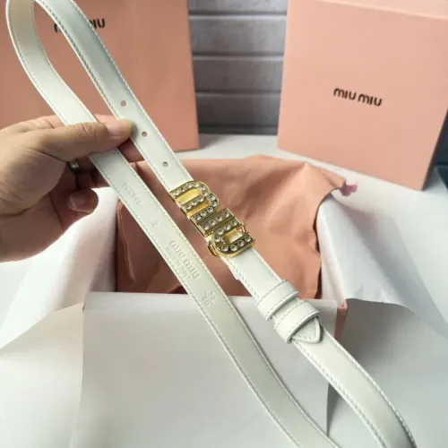 MIU MIU AAA Quality Belts For Women #1409548 $52.00 USD, Wholesale Replica MIU MIU AAA Quality Belts
