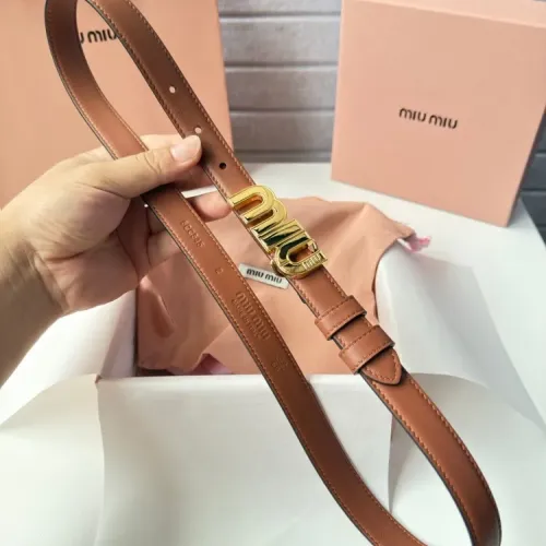 MIU MIU AAA Quality Belts For Women #1409550 $52.00 USD, Wholesale Replica MIU MIU AAA Quality Belts