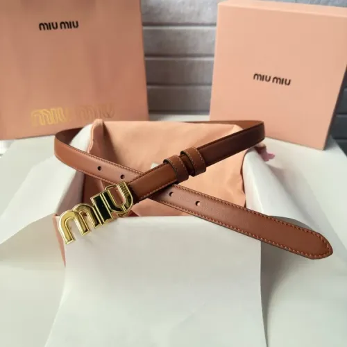 Replica MIU MIU AAA Quality Belts For Women #1409550 $52.00 USD for Wholesale