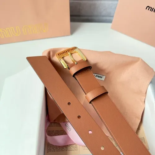 Replica MIU MIU AAA Quality Belts For Women #1409555 $52.00 USD for Wholesale