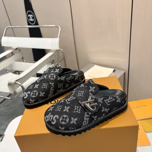 Louis Vuitton Slippers For Men #1409583 $105.00 USD, Wholesale Replica Louis Vuitton Slippers