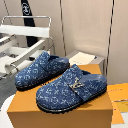 Louis Vuitton Slippers For Women #1409586 $105.00 USD, Wholesale Replica Louis Vuitton Slippers