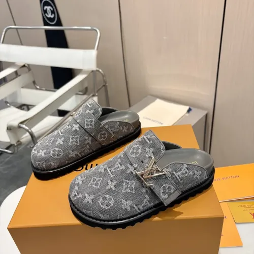 Louis Vuitton Slippers For Men #1409589 $105.00 USD, Wholesale Replica Louis Vuitton Slippers