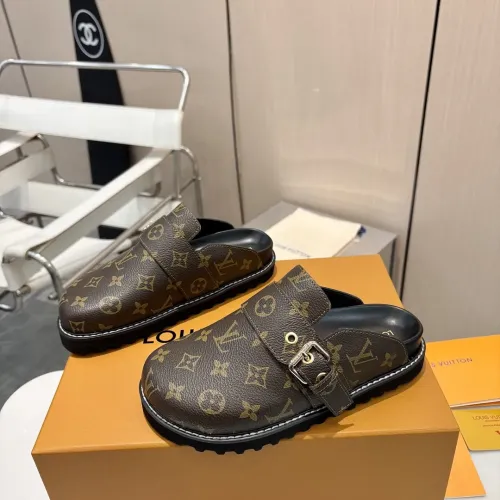 Louis Vuitton Slippers For Men #1409593 $105.00 USD, Wholesale Replica Louis Vuitton Slippers