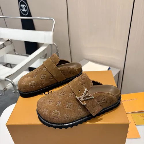 Louis Vuitton Slippers For Women #1409596 $105.00 USD, Wholesale Replica Louis Vuitton Slippers