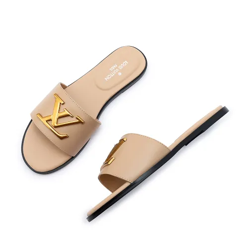 Louis Vuitton Slippers For Women #1409626 $85.00 USD, Wholesale Replica Louis Vuitton Slippers