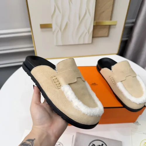 Replica Hermes Slippers For Men #1409631 $96.00 USD for Wholesale
