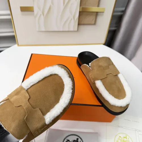 Replica Hermes Slippers For Men #1409635 $96.00 USD for Wholesale