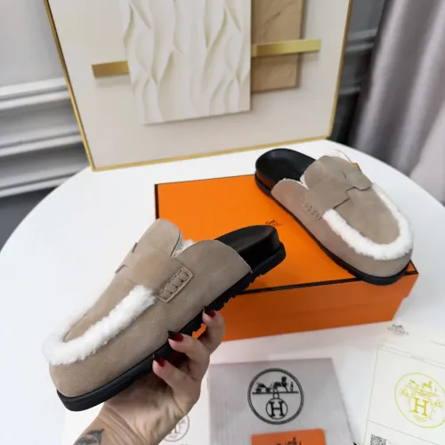 Replica Hermes Slippers For Women #1409640 $96.00 USD for Wholesale