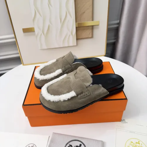 Hermes Slippers For Women #1409642 $96.00 USD, Wholesale Replica Hermes Slippers