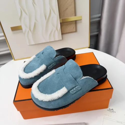 Hermes Slippers For Men #1409649 $96.00 USD, Wholesale Replica Hermes Slippers