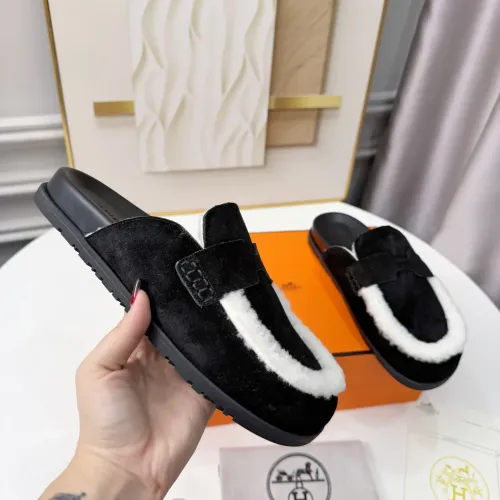 Replica Hermes Slippers For Women #1409652 $96.00 USD for Wholesale