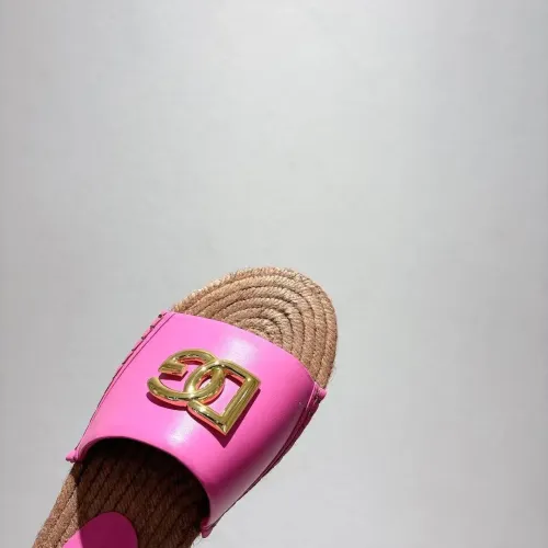Replica Dolce & Gabbana D&G Slippers For Women #1409663 $88.00 USD for Wholesale