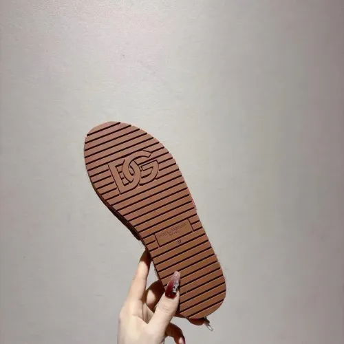 Replica Dolce & Gabbana D&G Slippers For Women #1409664 $88.00 USD for Wholesale