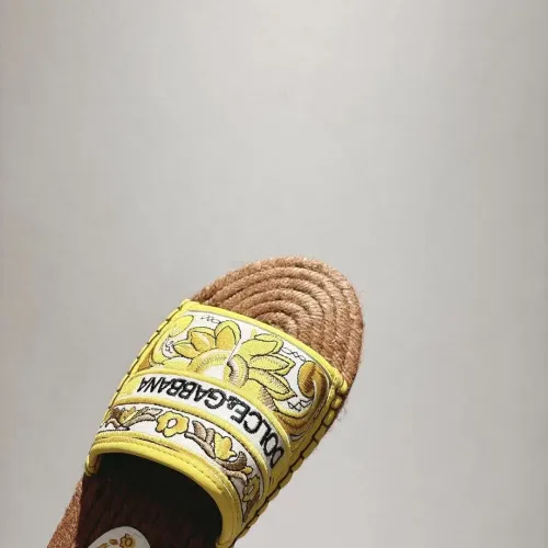 Replica Dolce & Gabbana D&G Slippers For Women #1409668 $88.00 USD for Wholesale