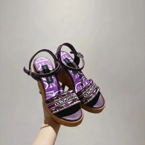 Dolce &amp; Gabbana D&amp;G Sandal For Women #1409673 $118.00 USD, Wholesale Replica Dolce &amp; Gabbana D&amp;G Sandal