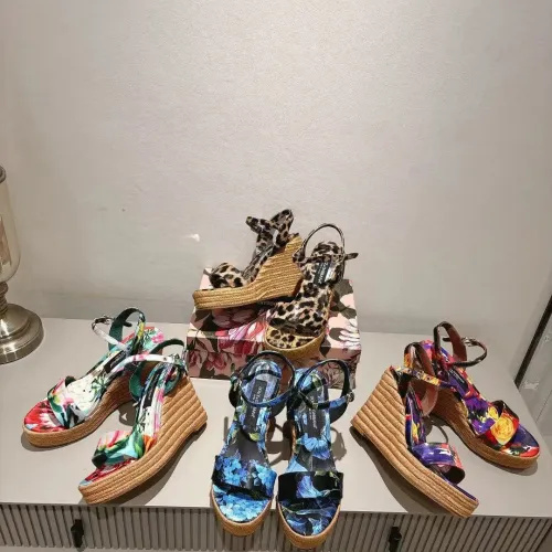 Replica Dolce & Gabbana D&G Sandal For Women #1409679 $118.00 USD for Wholesale