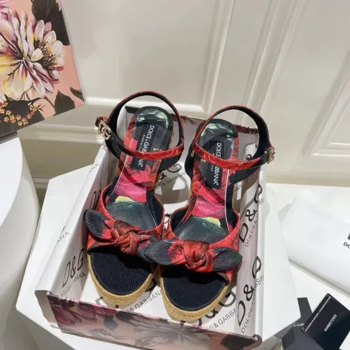 Replica Dolce & Gabbana D&G Sandal For Women #1409680 $118.00 USD for Wholesale