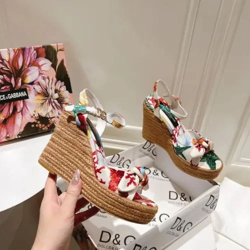 Replica Dolce & Gabbana D&G Sandal For Women #1409681 $118.00 USD for Wholesale