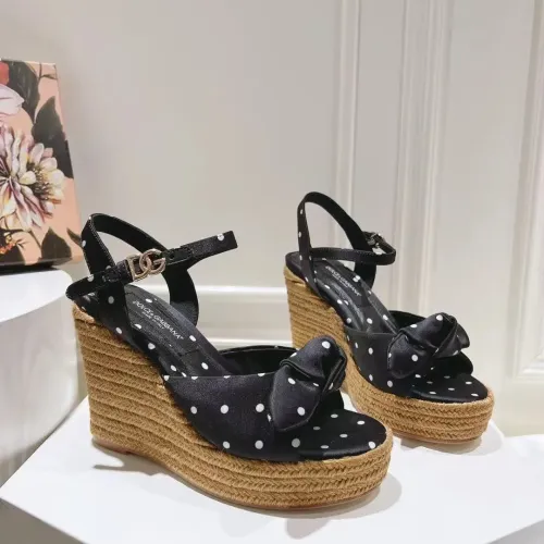 Dolce &amp; Gabbana D&amp;G Sandal For Women #1409682 $118.00 USD, Wholesale Replica Dolce &amp; Gabbana D&amp;G Sandal