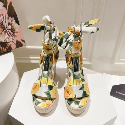 Replica Dolce & Gabbana D&G Sandal For Women #1409684 $118.00 USD for Wholesale