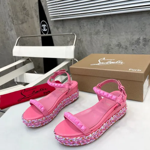 Christian Louboutin CL Sandal For Women #1409741 $98.00 USD, Wholesale Replica Christian Louboutin CL Sandal