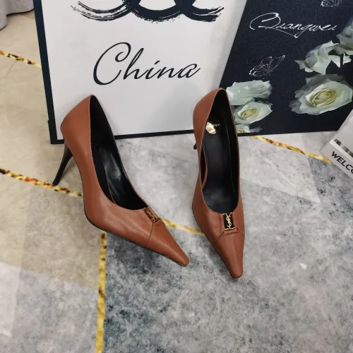 Yves Saint Laurent YSL High-Heeled Shoes For Women #1409759 $118.00 USD, Wholesale Replica Yves Saint Laurent YSL High-Heeled Shoes